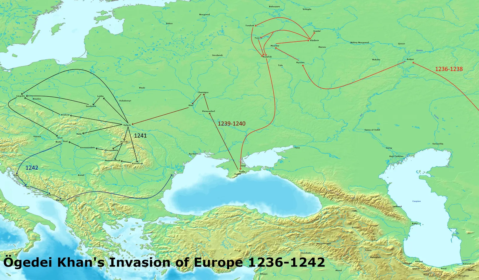 Mongol invasion of Kievan Rus'