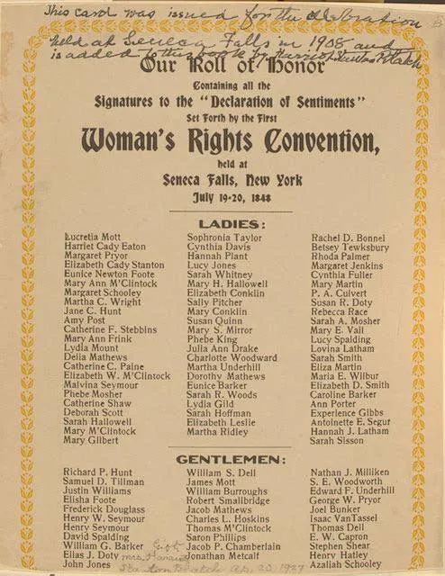 Seneca Falls Convention